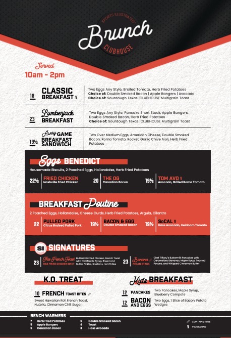 TODAY'S MENU